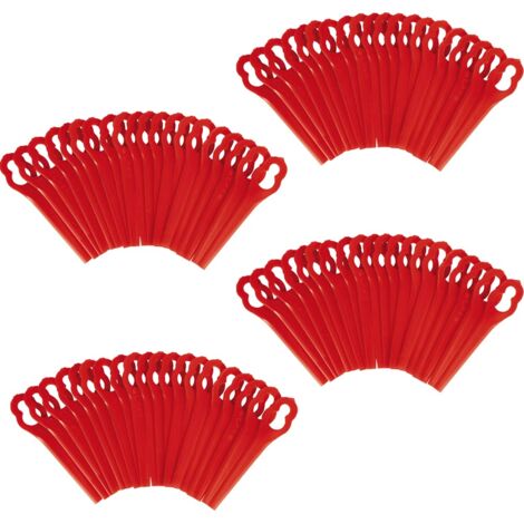 Einhell GE-CT 18 Li GC-CT 18/24 Li P Grass Strimmer Trimmer Plastic Blades x80 (1/4)