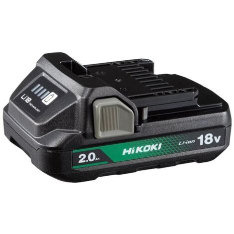 HiKOKI BSL1820M 18V 2.0ah Li-ion Compact Battery Slide Battery Pack Hitachi