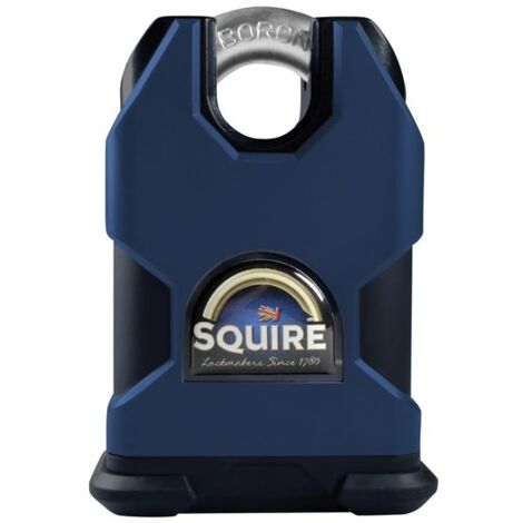 Serrure Squire Stronghold 50mm CEN 3 CS - Acier Boron - Anti-Percage Sciage - Pour Abri Jardin