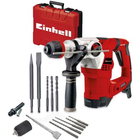 Einhell TE-RH 32 Rotary Hammer Drill 1250W 240V 4 Mode + Case + 8 Bits + Chuck (1/5)