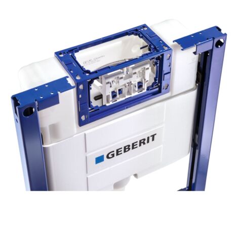 Geberit Duofix 0.82m WC Toilet Frame 12cm Omega Cistern Wall Brackets ...