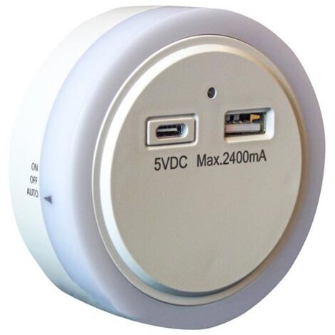 Uni-Com FS-GY21C Night Light and USB Charger UNC68464 (1/5)