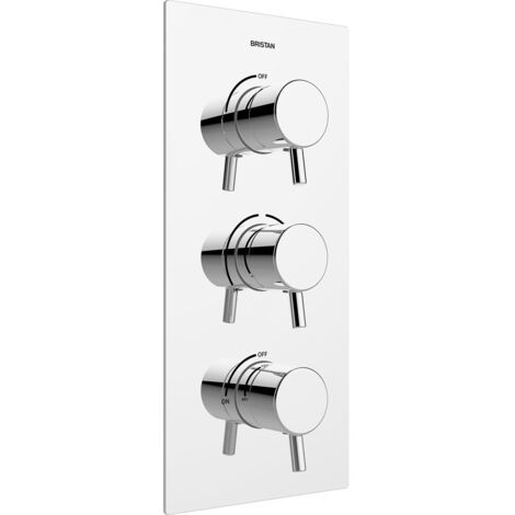 Bristan Prism 2 Concealed Recessed Built In Chrome Shower Mixer PM2 SHC3STP C