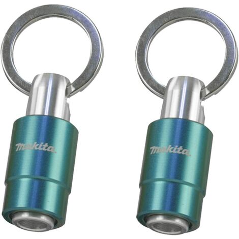 Makita B-54411 Impact Screwdriver Push Fit Bit Holder 1/4"" Catcher Key Ring x 2
