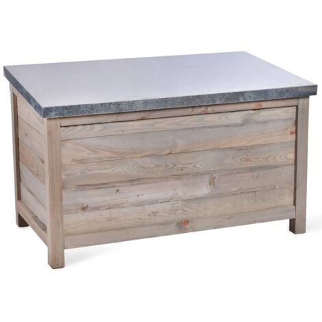 Garden Trading Aldsworth Wooden Outdoor Garden Tool Storage Chest Box Unit Small