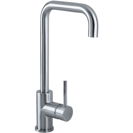 Bristan Lemon Easyfit Kitchen Sink Mixer Tap with Easy Fit Base - Brushed Nickel (1/5)
