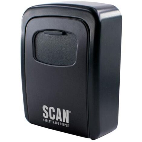 Scan Wall Mount Shackle 4 Wheel Combination Key Storage Safe Box Key Box XB349