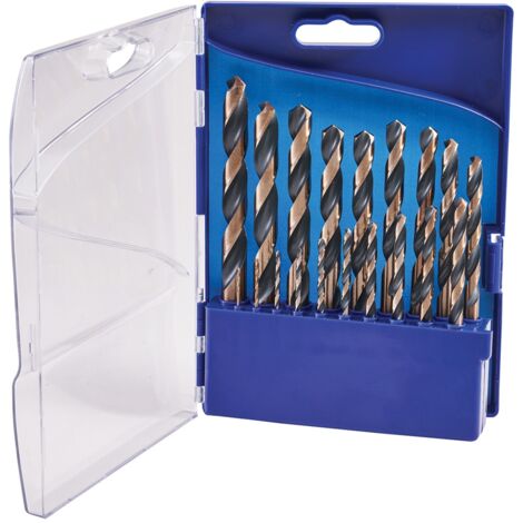 Faithfull HSS 19 Piece Drill Bit Set Multi Material Drilling 1-10mm FAIM19PSET2 (1/2)