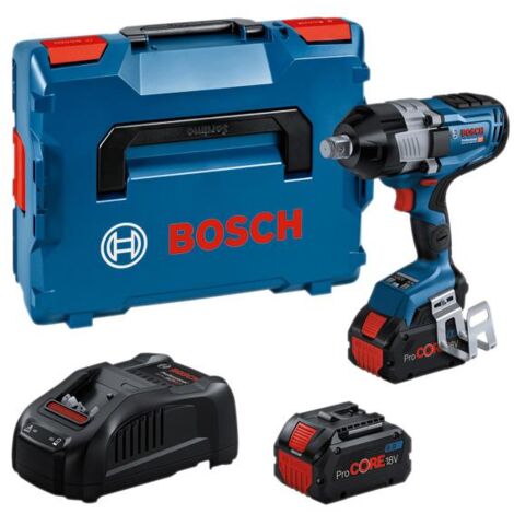 Bosch PRO 18v Cordless Impact Wrench GDS 18V-1600 HC L-Boxx 136 06019M1070 (1/3)