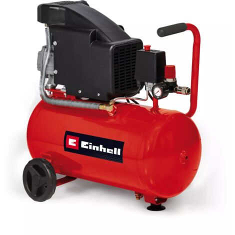 Einhell 24L Air Compressor 8 Bar Electric 1500W TC-AC 190/24/8 Corded + 5PC Set