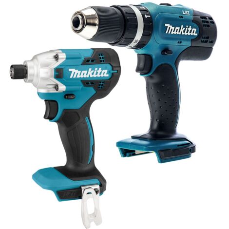 Makita 18v DLX2336 Kit DHP453 Combi Hammer Drill + DTD156 Impact Driver - Bare (1/5)
