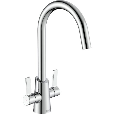 Bristan Acorn Easyfit Mono Sink Mixer Black ACR EFSNK BLK | City Plumbing