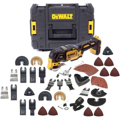 Dewalt DCS355N 18v XR Brushless Oscillating Multi Tool + 89 Accessories + Tstak (1/5)