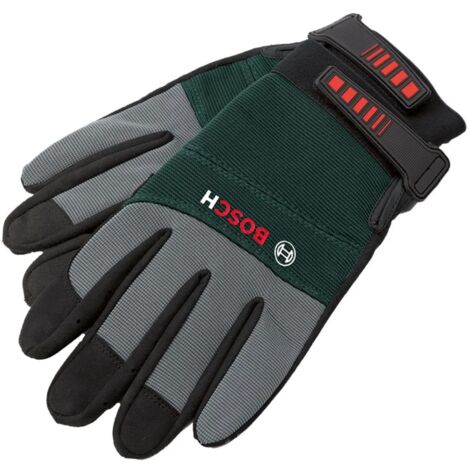 Bosch F016800292 Large L Gardening Garden Gloves Black Grey General Work