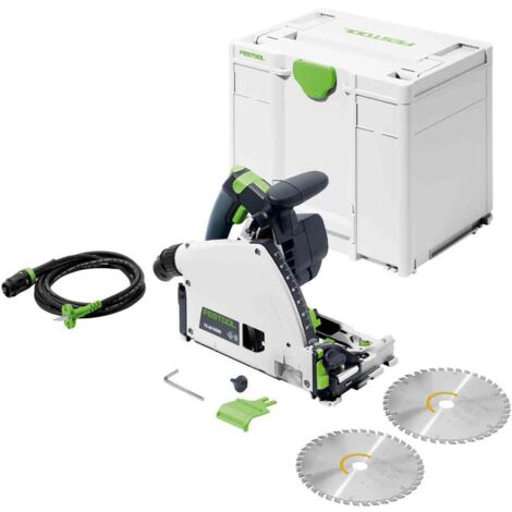 Festool TS 60 K-Plus Master 168mm Plunge Saw Circular Saw 240v + 2 Blades TS60