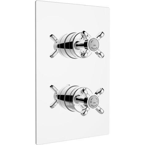 Bristan N2 SHCVO C Recessed Thermostatic Dual Control Shower Valve Edwardian (1/4)