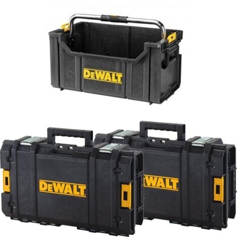 Dewalt DWST1-75654 Toughsystem Open Tote Tool & X2 Dewalt DS150 Storage Case