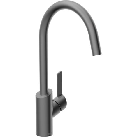 Bristan Maple Gun Metal EasyFit Kitchen Sink Mixer Tap + Easy Fit Base
