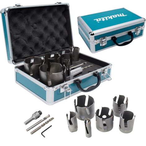 MAKITA D-51297 (9pc) Diamond core set 22-76mm (1/5)