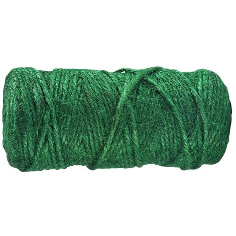 Gardman 13010 Green Jute Twine 100g GDM13010