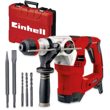 Einhell TE-RH 32 Rotary Hammer Drill 1250W 240V 4 Mode 32MM 5J 5kg + Case + Bits