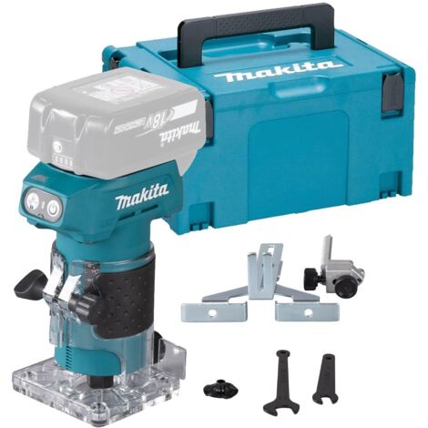 Makita DRT52Z 18V Cordless LXT Brushless Router Trimmer + Makpac