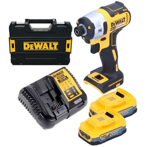 DeWalt DCF887E2T 18V XR Brushless Impact Driver 3 Speed - 2 x POWERSTACK Battery (1/5)