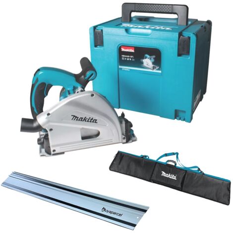 Makita SP6000J 240v Plunge Cut Circular Saw 165mm Cased + 1x1.5m BAP Rail + Bag