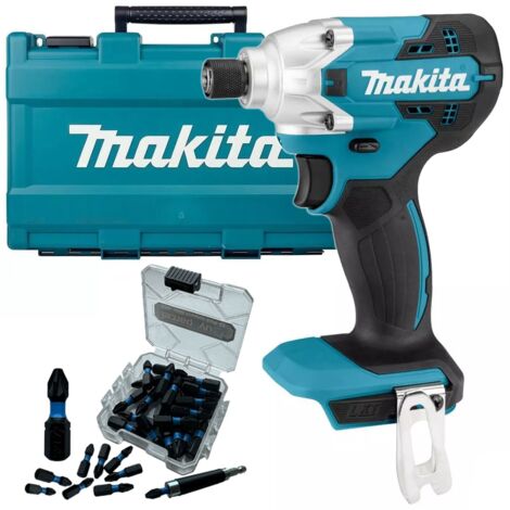 Makita DTD156Z 18v Impact Driver LXT Compact Body + Case + 25pc Torsion Set (1/5)