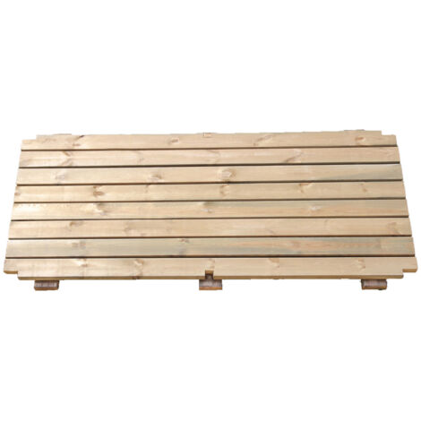 Zest Wooden Base For Wide Sleeper Raised Planter Flower Bed / Aquatic Planter
