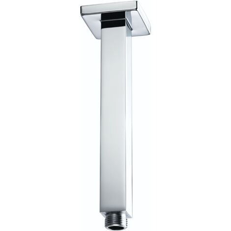 Bristan ARM CFSQ02 C Ceiling Fed Shower Arm Square 200mm Chrome