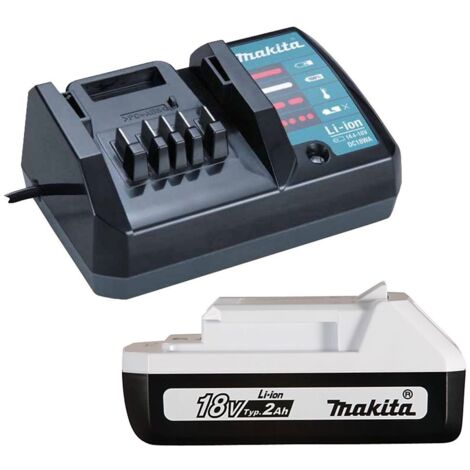 Makita BL1820G 18v G-Series 2.0ah Lithium Ion Battery 2ah + DC18WA Charger (1/5)