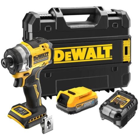 Dewalt 18v XR Premium DCF860E1T Impact Driver 282Nm 1 x Compact Powerstack (1/5)