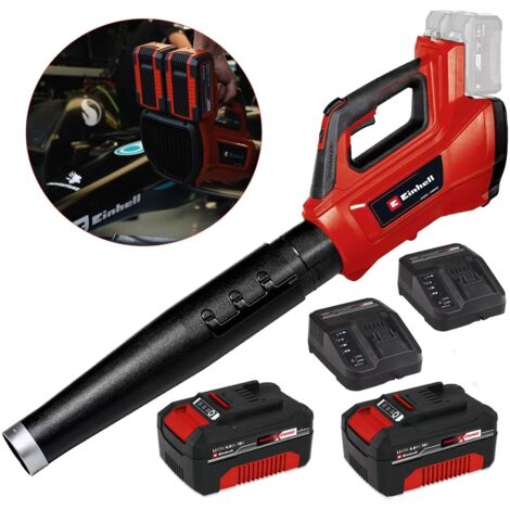 Einhell 3433620 36v Cordless Leaf Blower GE-LB Li Power + X2 4AH Battery Kit (1/5)