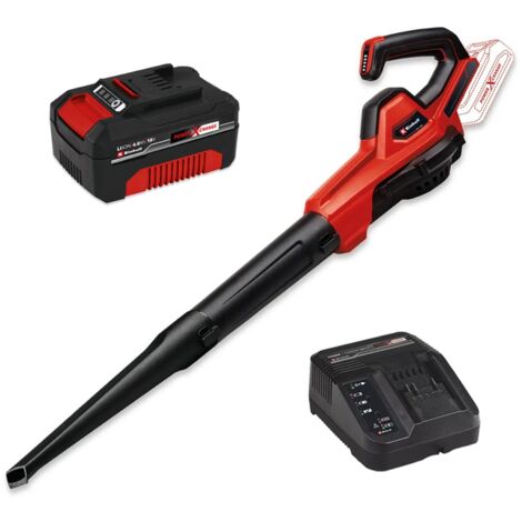 Einhell 3433542 Cordless 18V Garden Leaf Blower 3in1 Power + 4AH Battery Kit