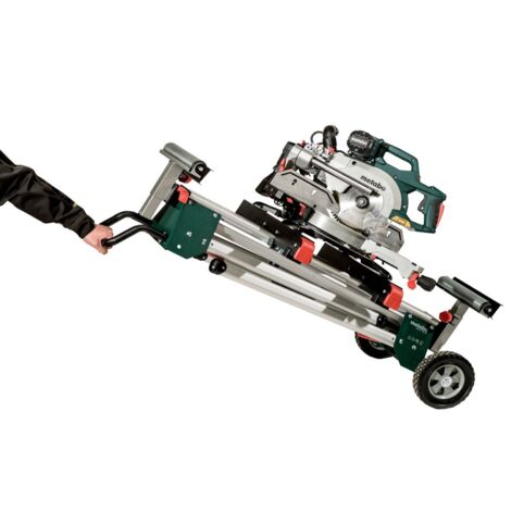 Metabo 18V KGS 18 LTX BL 254 Brushless Mitre Saw + Roller Stand 254mm 10 Inch