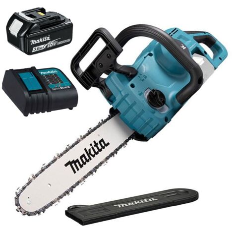 Makita 18v Cordless Chainsaw Brushless 350mm 35cm Cutting Guard + 3.0AH Battery (1/5)