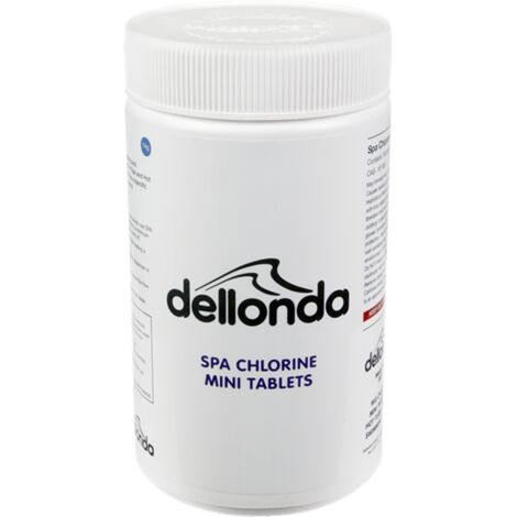 Dellonda DL51 Chlorine Mini Tabs for Hot Tubs/Spas & Swimming Pools 1kg