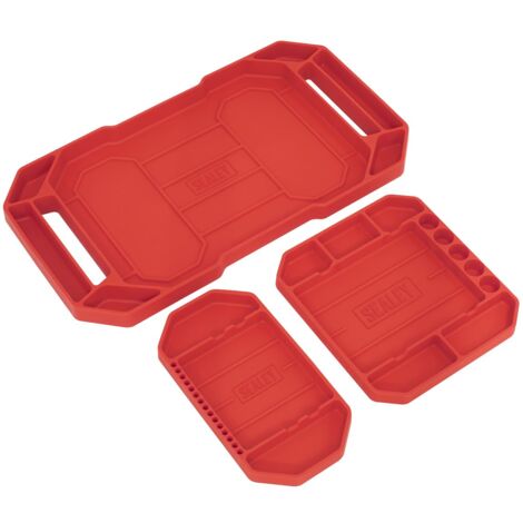 Sealey Non-Slip Flexible Tool Trays - Pack of 3 APNST4 (1/3)