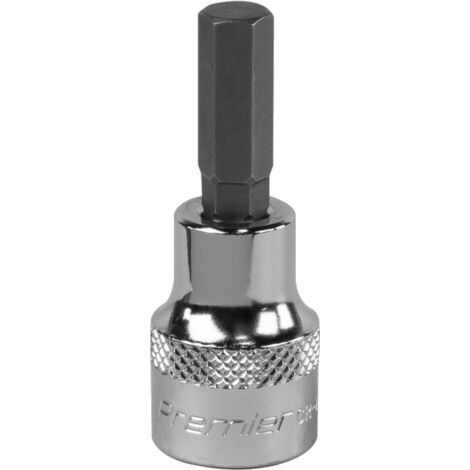 Sealey SBH010 Premier Hex Socket Bit 3/8"Sq Drive 7mm