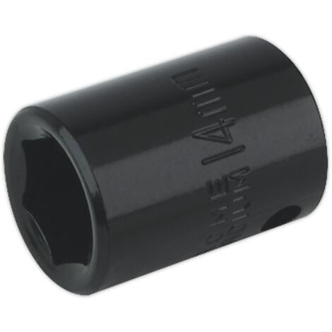 Sealey IS3814 Premier Impact Socket 3/8"Sq Drive 14mm