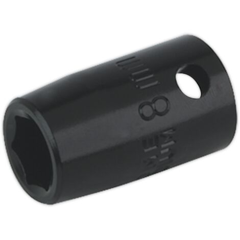Sealey IS3808 Premier Impact Socket 3/8"Sq Drive 8mm