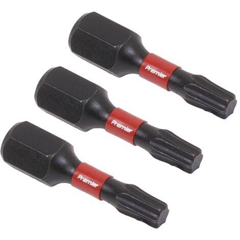 Sealey AK8217 Premier TRX-Star Impact Power Tool Bits T20 x 25mm 3pc (1/5)