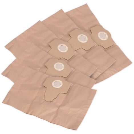 Sealey Dust Collection Bag for PC200 Series - Pack of 5 PC200PB5 (1/2)