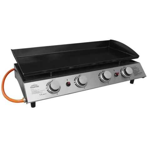 Dellonda DG23 4 Burner Portable Gas Plancha