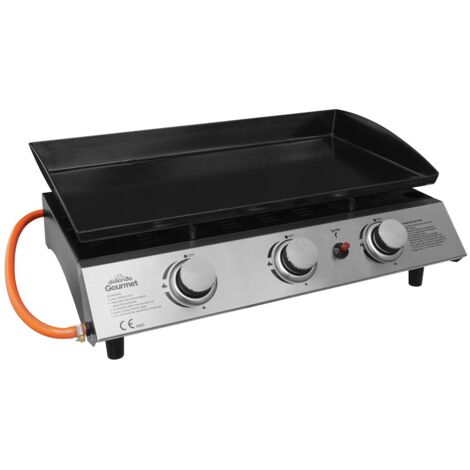 Dellonda DG22 3 Burner Portable Gas Plancha