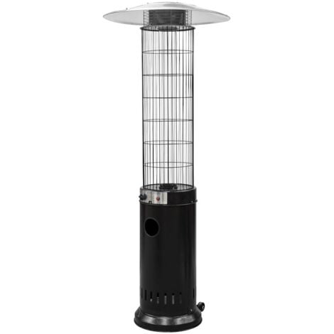 Sealey DG124 Dellonda Gas Patio Heater 13kW for Commercial & Domestic Use, Black