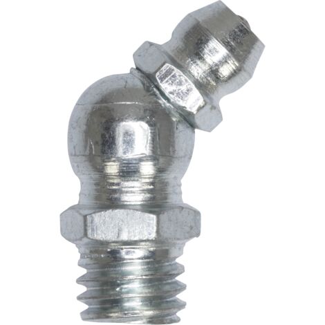 Sealey GNI10 45 Grease Nipple 1/4""UNF - Pack of 25