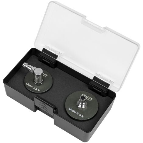 Sealey VS0204T Brake Pressure Bleeder Cap Set for Tesla