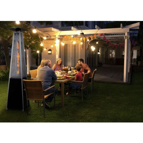 Sealey DG98 Dellonda Pyramid Gas Outdoor Garden Patio Heater 13kW Commercial & Home Use